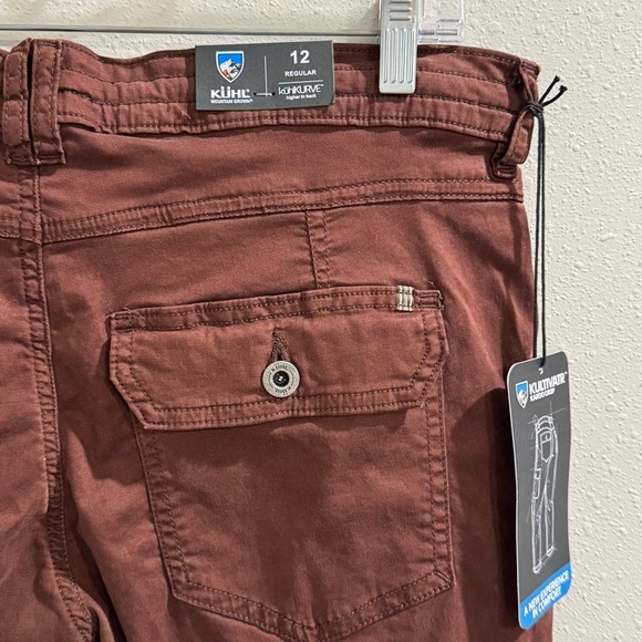 Kuhl NWT Women 12 Chicory Kultivatr Kargo Cargo Crop 6412 Pants Outdoor Comfort - Picture 11 of 11